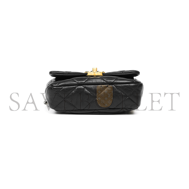 CHANEL 19 WAIST BAG GOATSKIN MIXED HARDWARE AS1163 (20*11*5.5cm)